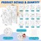 12 Pcs Pre Drawn Canvas for Painting for Boys Girls Pre Printed Cute Bulk Painting Canvas with Pictures to Paint Gift